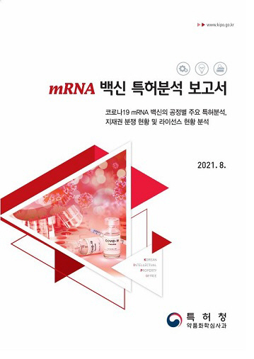 mRNA 백신 특허분석 보고서 표지