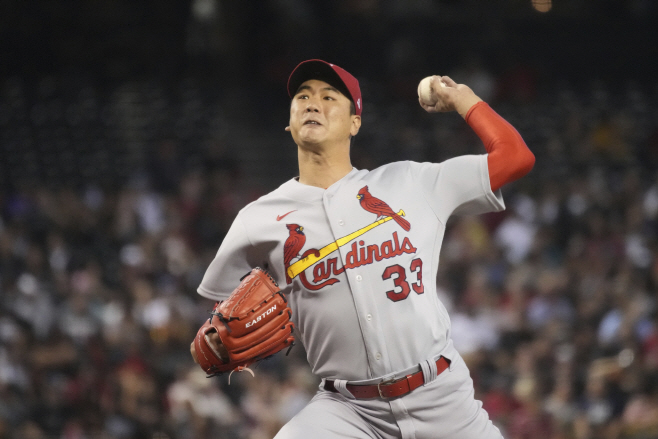 Cardinals Diamondbacks Baseball <YONHAP NO-1243> (AP)