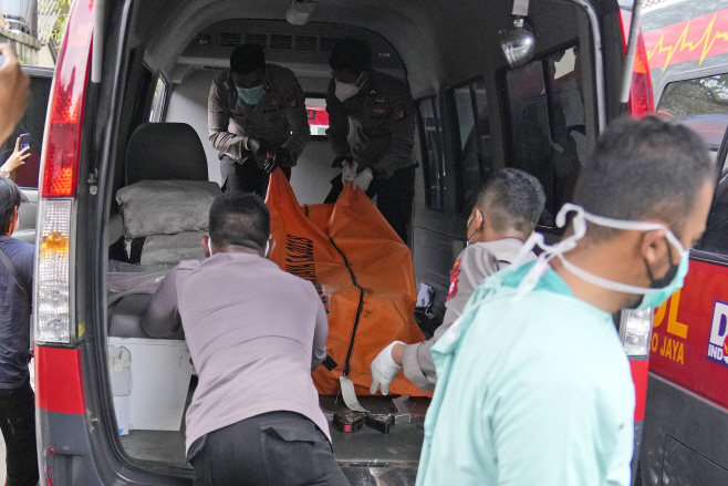Indonesia Prison Fire <YONHAP NO-3961> (AP)