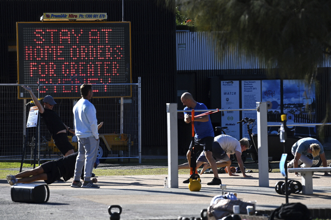 Virus Outbreak Australia <YONHAP NO-2993> (AP)