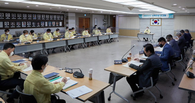 아산시 2022 시책구상 보고회