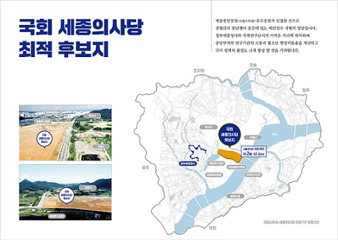 국회세종의사당유력후보지지도