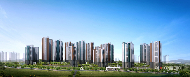 [주경투시도] 운정신도시 푸르지오 파르세나
