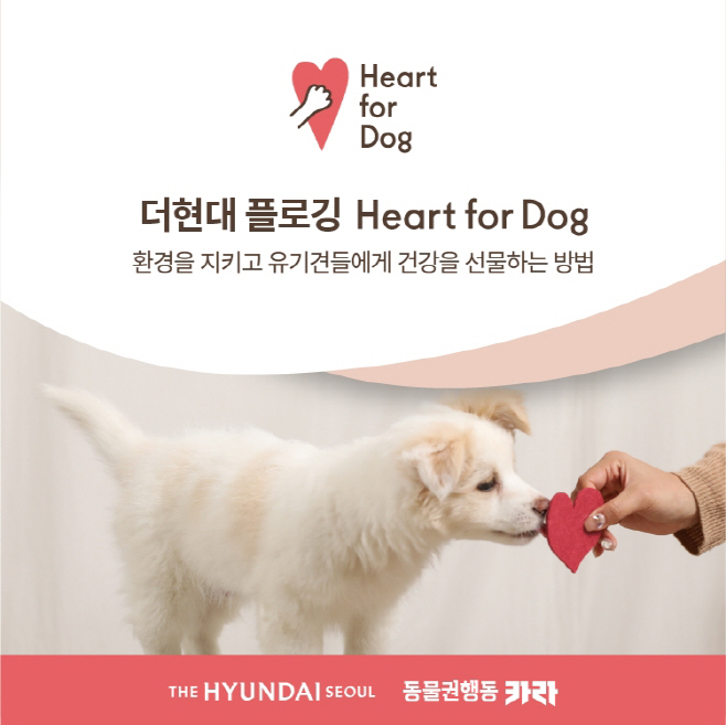 더현대_플로깅_하트포도그