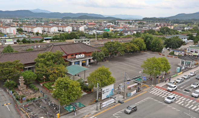 경주역 및 광장 전경 /제공=경주시
