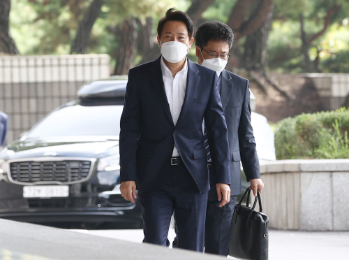 오세훈 서울시장 검찰 조사