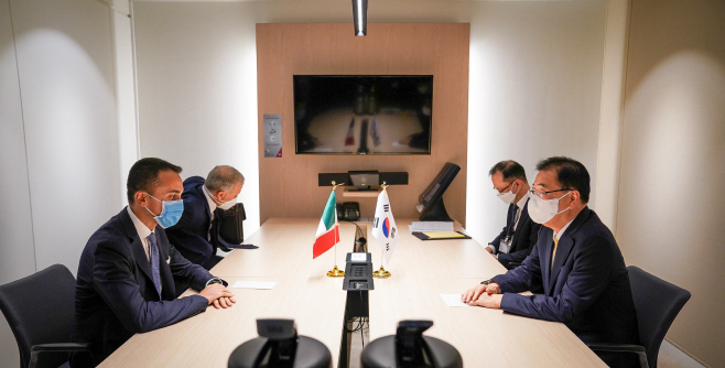 한국-이탈리아 외교장관 회담
