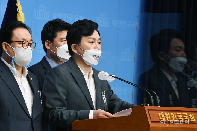 [포토] '대장동 게이트' 특검 촉구하는 원희룡 대선 경선 후보