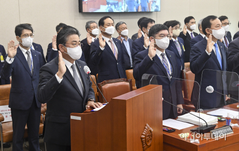 [포토] [2021 국감] 한국전력공사·한국수력원자력 국정감사
