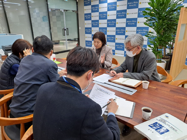 왕성옥 의원, 장애인 일자리 확대 위한 정담회 가져