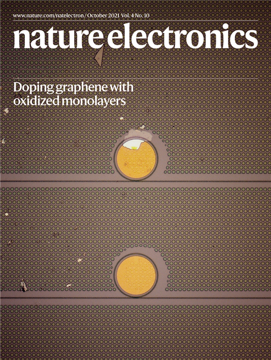 Nature Electronics 10월호 표지