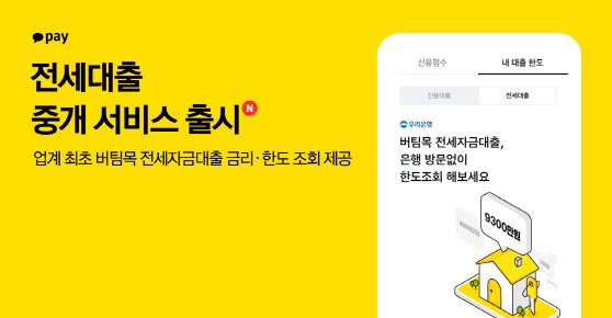 [카카오페이 참고자료] 카카오페이 '내 대출 한도'