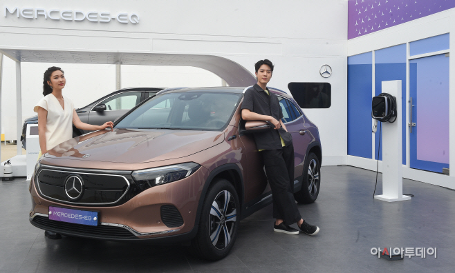 [포토]벤츠, 순수 전기차 '더 뉴 EQA' 출시