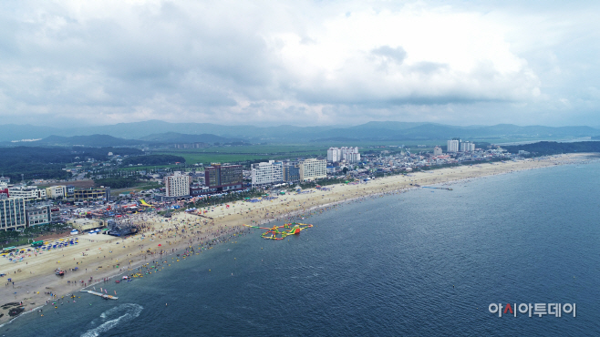 2. (1) 대천해수욕장 전경