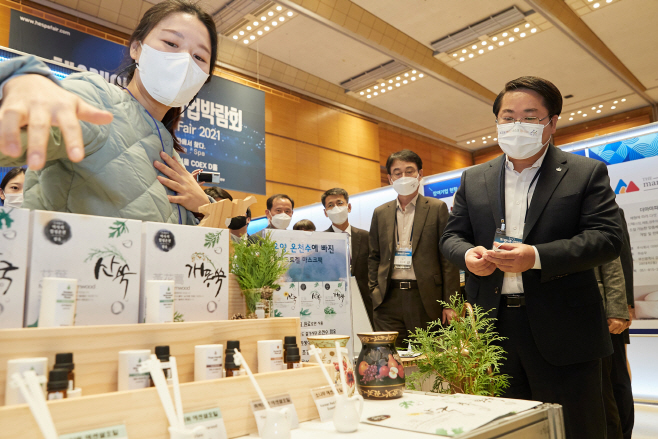 헬스케어,스파 산업박람회 현장