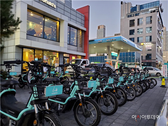 공유 전기자전거 모비고