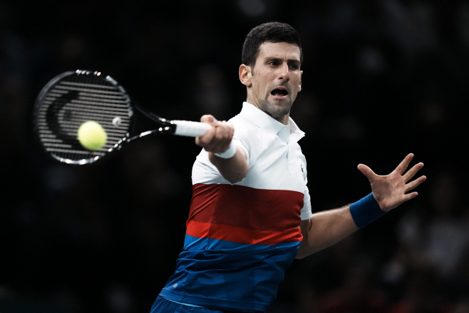 France Paris Masters Tennis <YONHAP NO-0087> (AP)