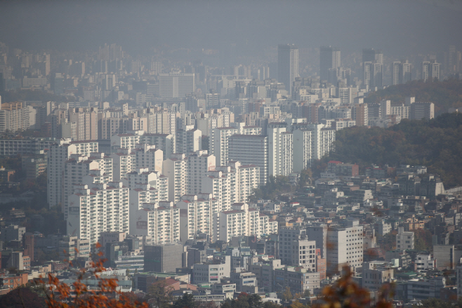 서울 아파트 매수심리 6개월 만에 최저