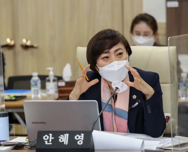 안혜영 의원, 경기신보·일자리재단 행감