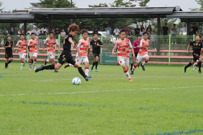 지난 2019년 개최된 화랑대기 전국유소년축구대회/제공=경주시