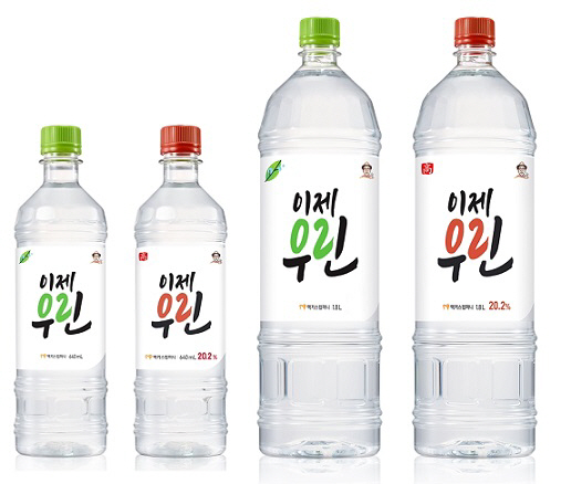 640mL, 1.8L 이제우린 과 이제우린高