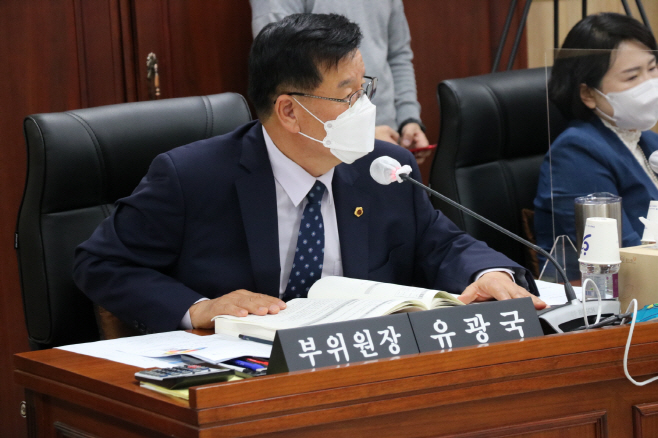 유광국 의원, 도의회와 엇박자 내는 체육회 모습 시정 필요