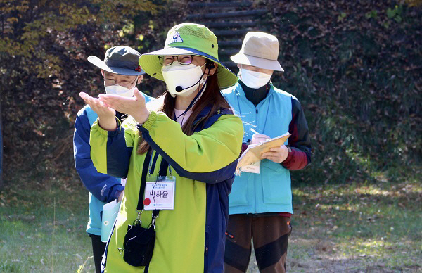 2020년 숲해설 시연