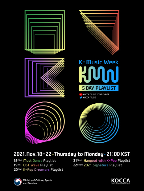 K-Music Week KMW 포스터