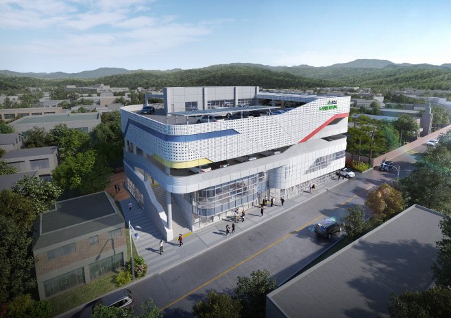 괴산군 ‘괴산읍 도시재생 허브센터'(조감도)/제공=괴산군