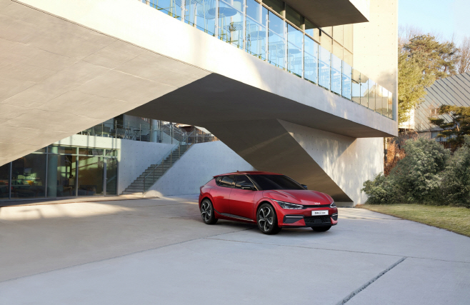 (사진 1) 기아 EV6 전측면