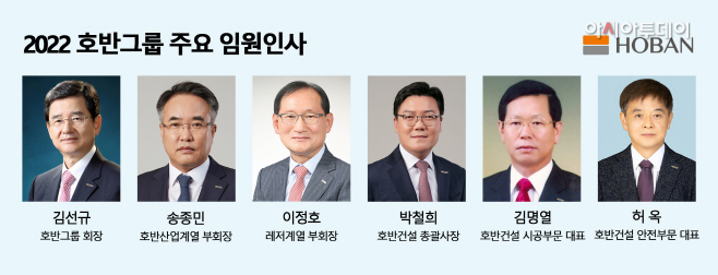 2. 2022 호반그룹 주요 임원인사