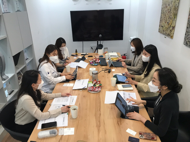 경북지식재산센터 회의모습/제공=경북지식재산 센터