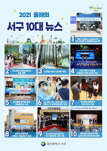 서구 10대 뉴스 이미지
