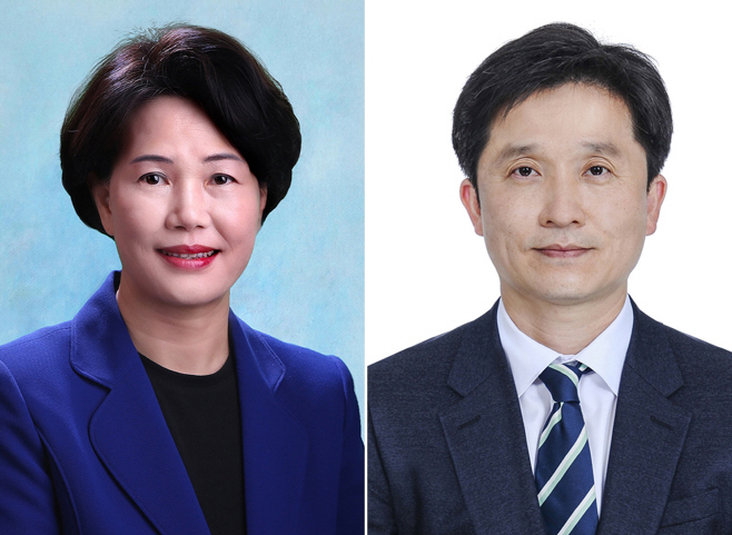 신임 박미자 청와대 기후환경비서관과 이상민 통일정책비서관