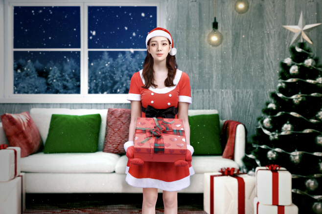 [사진1]롯데홈쇼핑, 가상 모델 루시 쇼호스트 데뷔