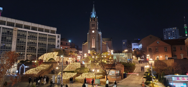 종교/ 명동대성당 장미정원