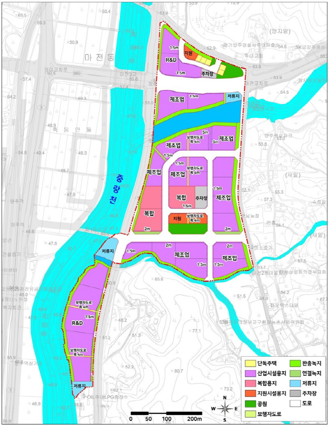 토지이용계획도 경기양주