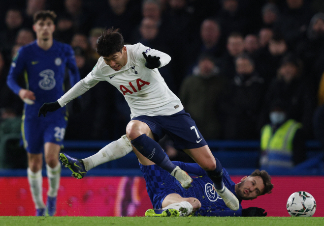 FBL-ENG-LCUP-CHELSEA-TOTTENHAM <YONHAP NO-1029> (AFP)