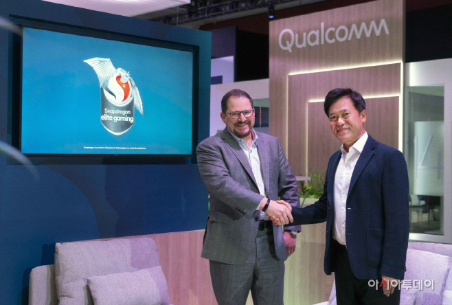 SK스퀘어 박정호 부회장, 퀄컴 CEO와 회동-2