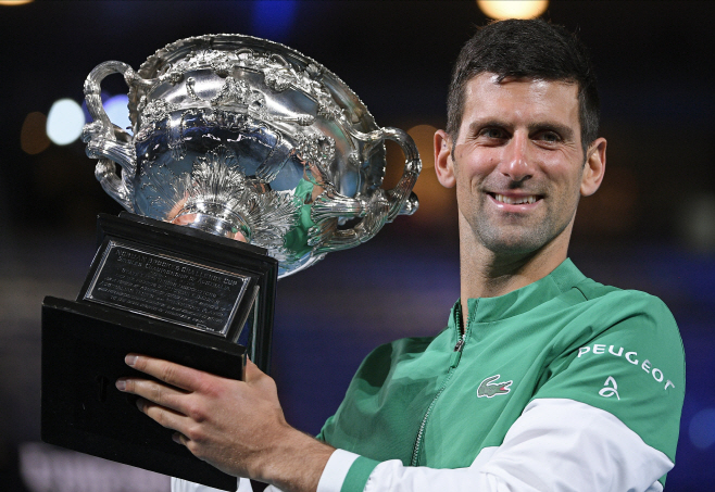 Australian Open Djokovic <YONHAP NO-5292> (AP)