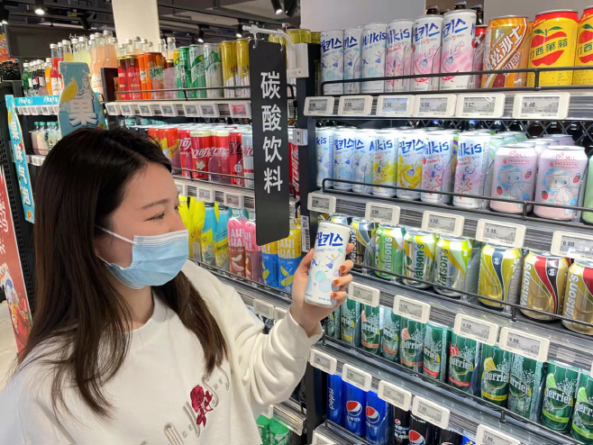 밀키스_중국 상해 허마마트