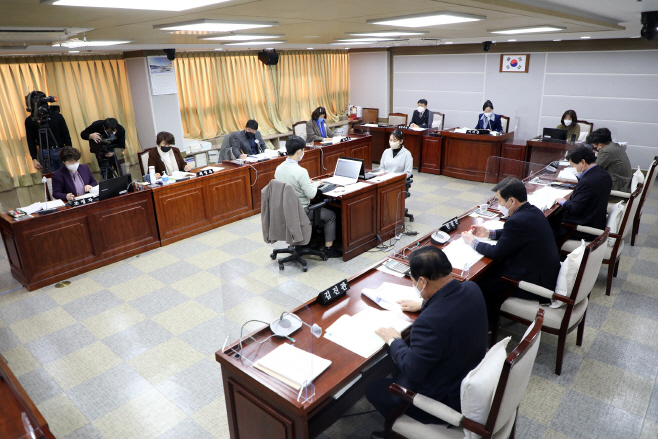 수원시의회 복지안전위, 2022년 주요업무계획 점검