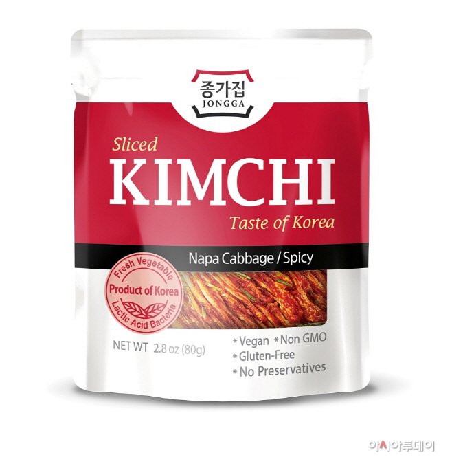 대상(주) 종가집 수출용 맛김치 파우치