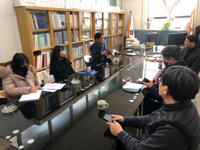 최만식 의원, 박물관협회 예술인단체 신년인사 방문