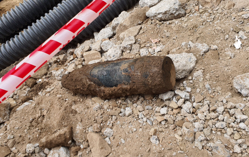 마포동 공사현장 폭발물 추정 물체 발견