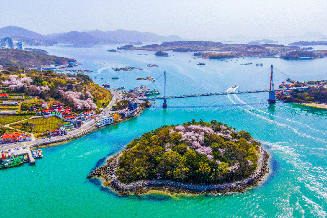 여수 경도 전경
