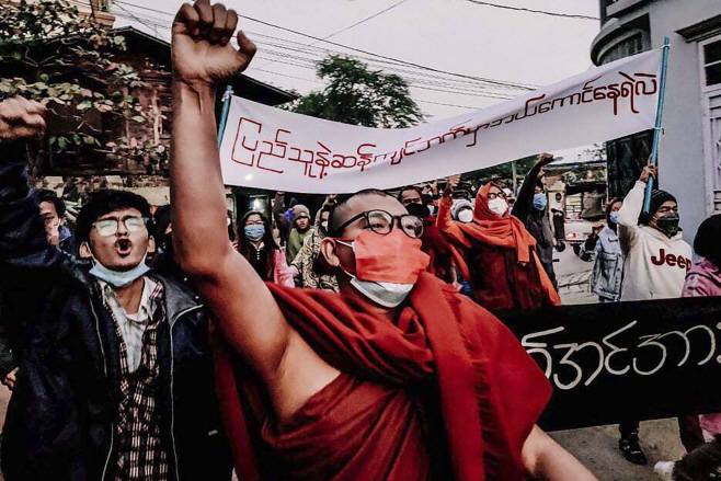 Myanmar <YONHAP NO-2203> (AP)