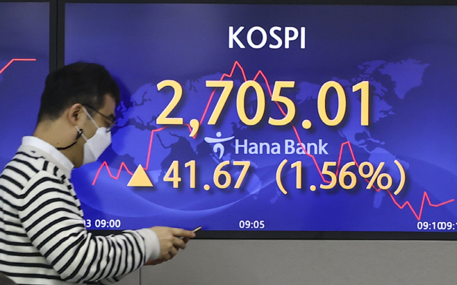 설 연휴 이후 첫 거래일 코스피 상승 출발