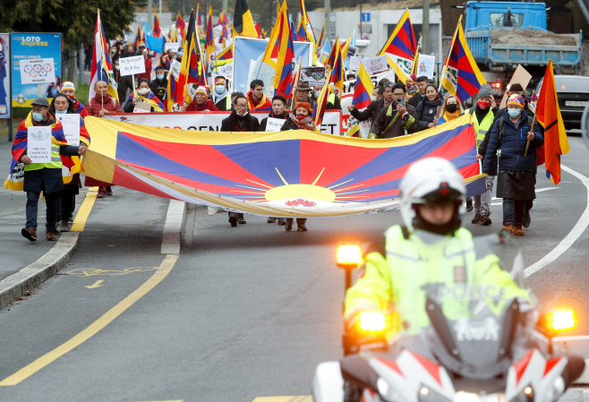 OLYMPICS-2022/PROTESTS <YONHAP NO-6361> (REUTERS)