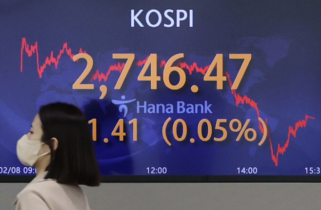 늘 증시는 보합권 마감<YONHAP NO-5001>